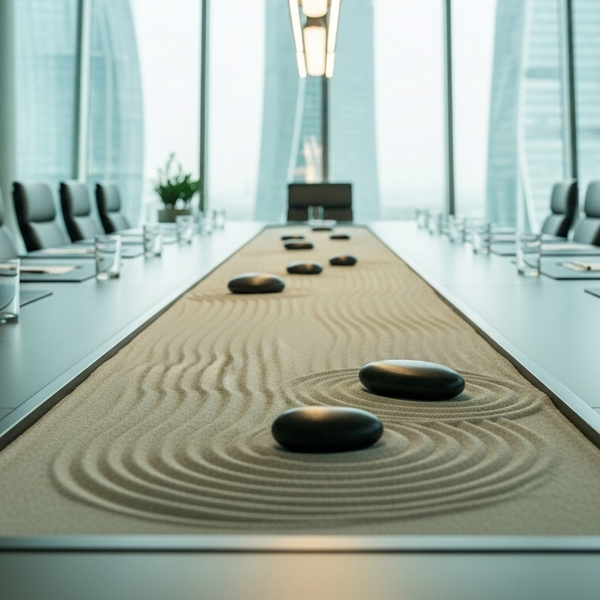 Философия дзен в современном офисе: как найти точку опоры